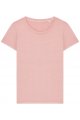 Dames T-shirt Ecologisch verwassen Native Spirit NS316 WASHED PETAL ROSE